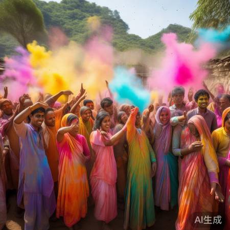 印度泼粪节独特难忘