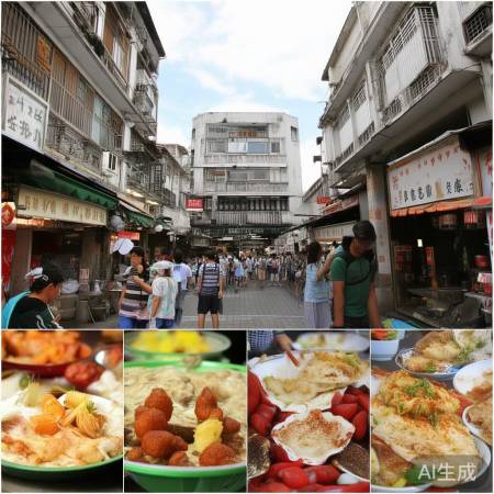 旗津岛：老街美食地