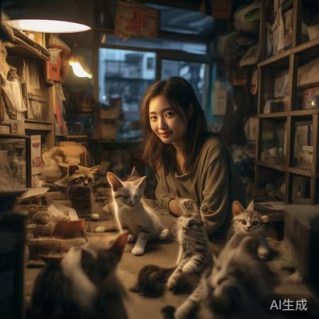 “猫店员快乐成长记”
