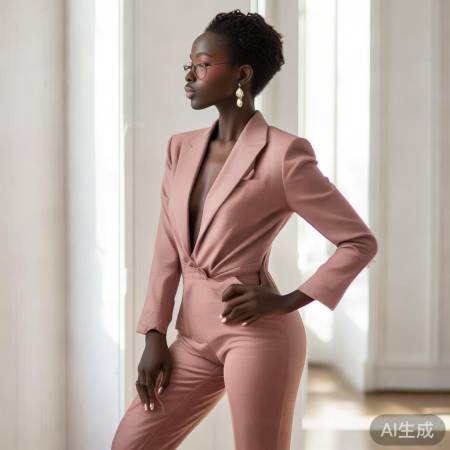 形象得体，风格适合，仪态端庄