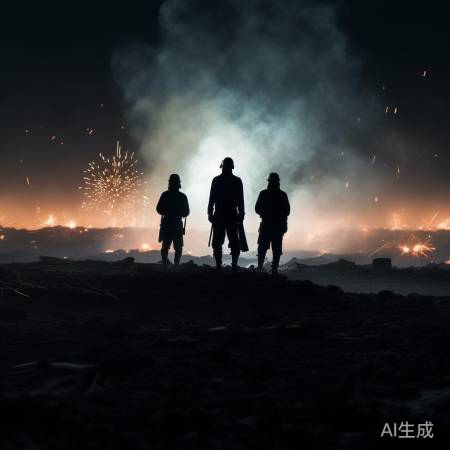 夜袭行动展现勇气智慧