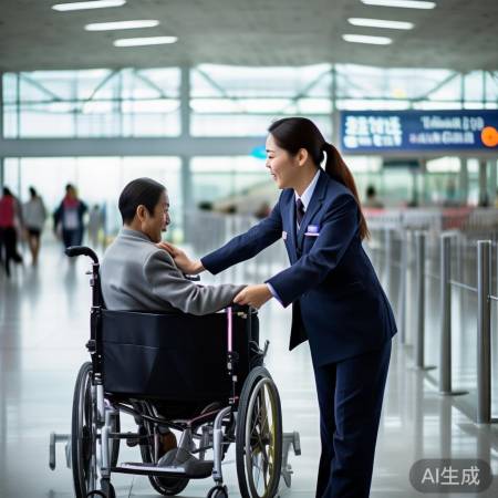 深圳机场专业助残服务