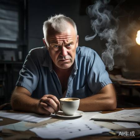 “不良习惯致白发”