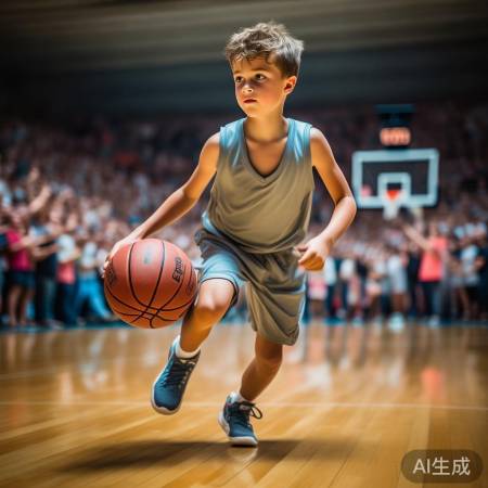 篮球天才,执着收获赞誉