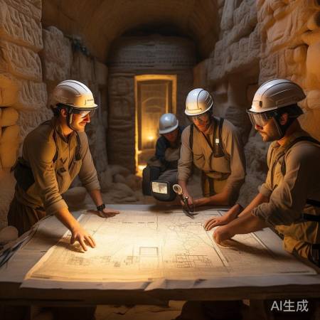 考古学家发现盗墓贼踪迹