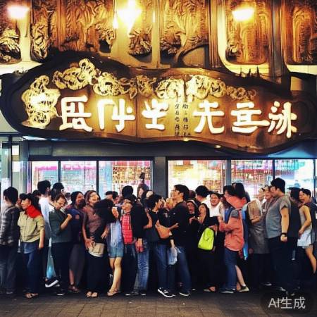 西贝美食回归，排队盛况再现