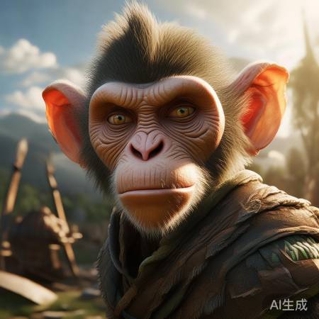 六耳猕猴，听力超群