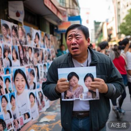 家属寻线索，泪别小芳