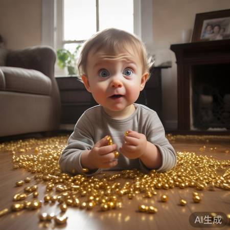 熊孩子误食金豆