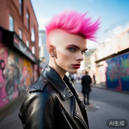 五彩头发，时尚新潮流