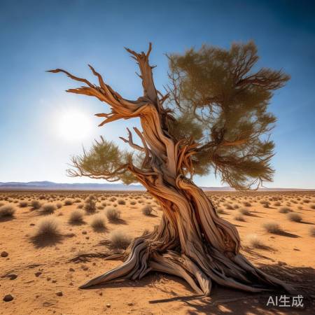 “生命树:自然残酷见证”