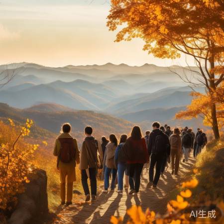 登高赏秋，祈寿养生