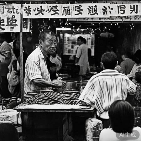 街头烤肠摊，大叔负债4600万