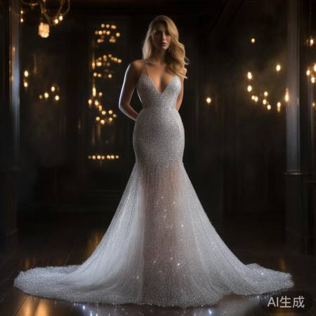 璀璨钻石裙，星光熠熠