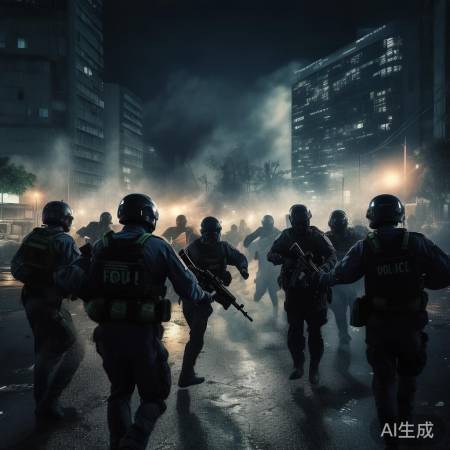 巴西警方重拳打击犯罪团伙