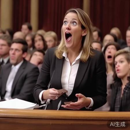 高市早苗台上吃巧克力惊观众