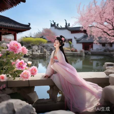 古风剧唯美画风，古筝琵琶陶醉旋