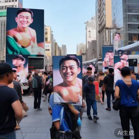 无忧合作多平台，汪涵笑脸随处可