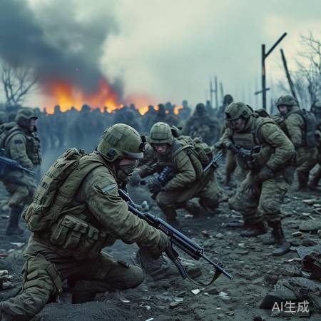 乌克兰特种兵英勇牺牲