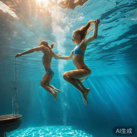 全红婵优美跳水瞬间