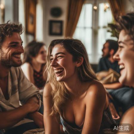 美女风趣，我自愧不如