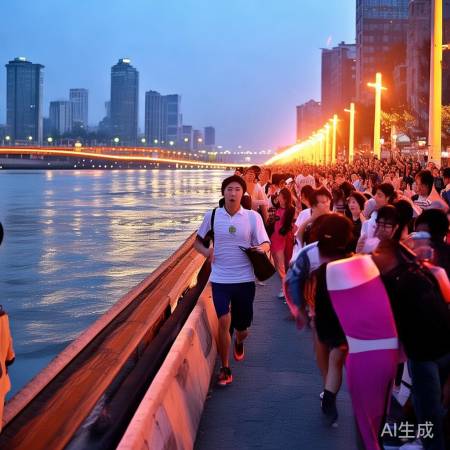 济南火炬传递，历史对话中