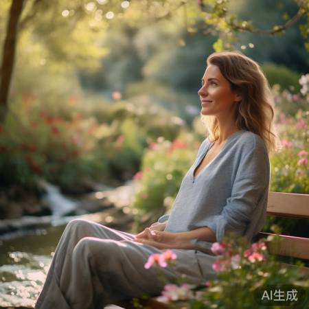 压力大，月经量少，需放松