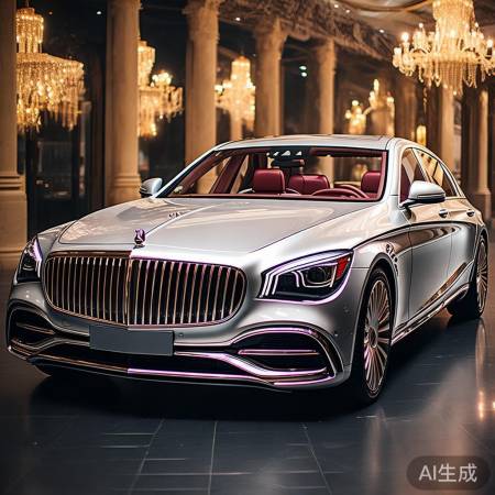 迈巴赫婚车壕气足