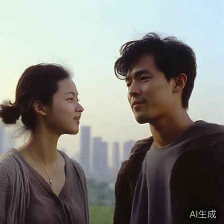 分手后仍互动感人