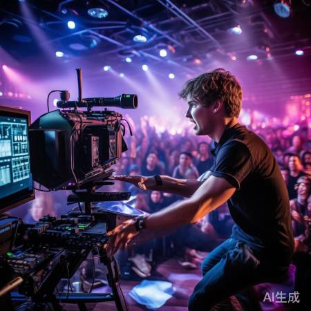 导播小哥巧切换，氛围瞬间hig