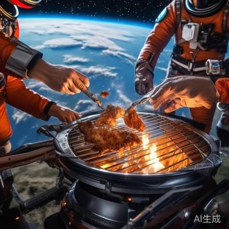 太空烤翅飘香趣