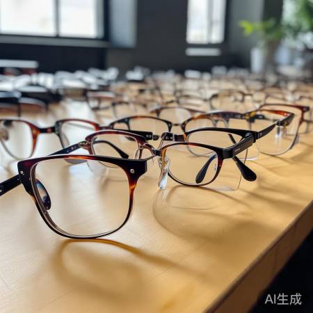 方圆脸适用半框眼镜推荐