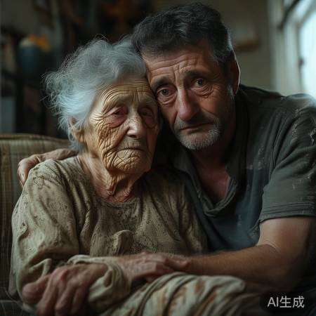 亲情力量，泪眼朦胧