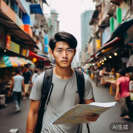 韩国男性在菲律宾工作