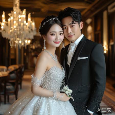 婚礼细节璀璨夺目