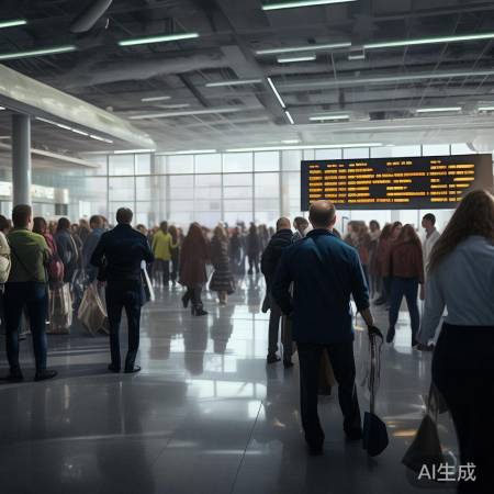 机场事故，航班取消，旅客焦虑