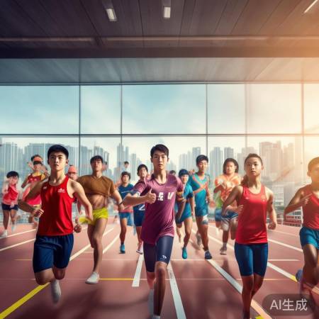 中国体育蓬勃发展