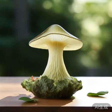 限量蘑菇纸镇，环保自然力