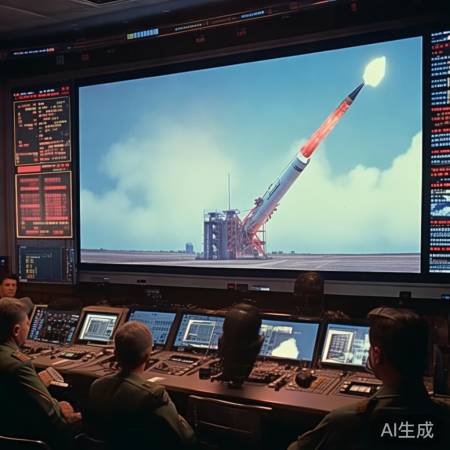 美军试射民兵3导弹