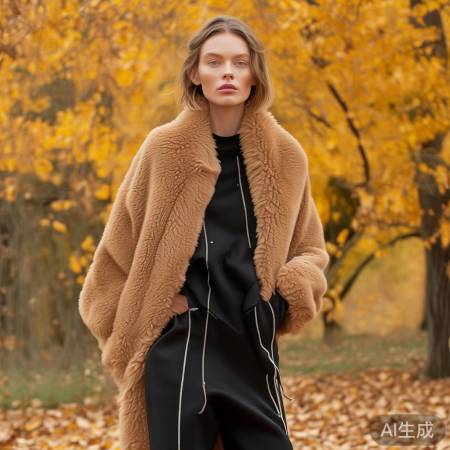秋冬暖色搭，气质加分