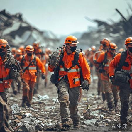 英勇救援，无私奉献