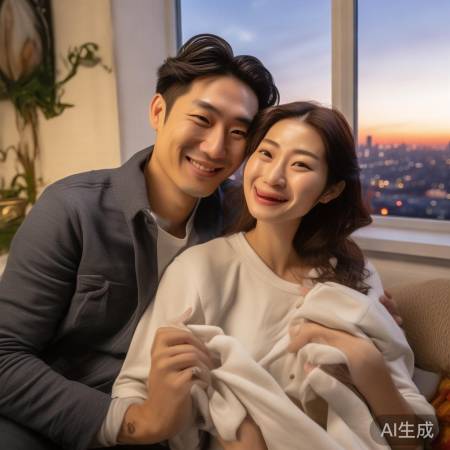 李茂喜当准爸爸