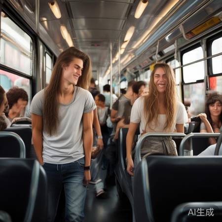 公交踩脚笑料，宽容心妙解生活摩