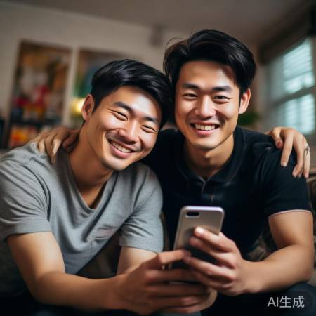 真挚友情，心意相通