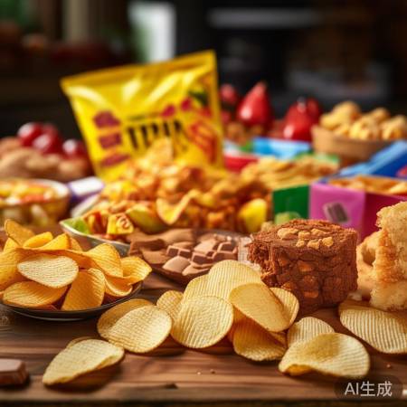 美味零食易上瘾，易长胖