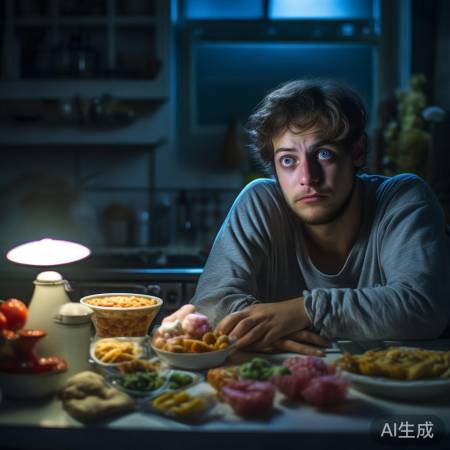 晚睡易胖，压力激素作祟