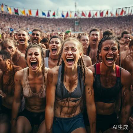 冠军团队坚韧不拔