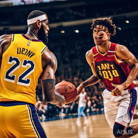 詹姆斯特雷杨对决，湖人老鹰亮点