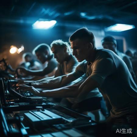 战队日夜拼搏，毅力惊人