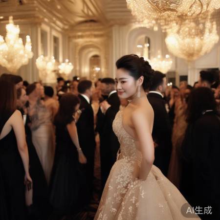 卡地亚晚宴星光璀璨，那英女神耀